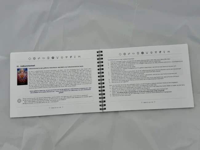 Manifestationskarten Begleitbuch Doppelseite 2