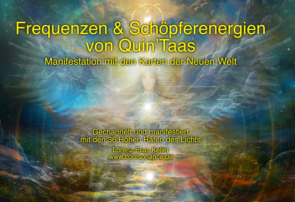 Manifestationskarten —  Schöpferenergien von Quin’Taas